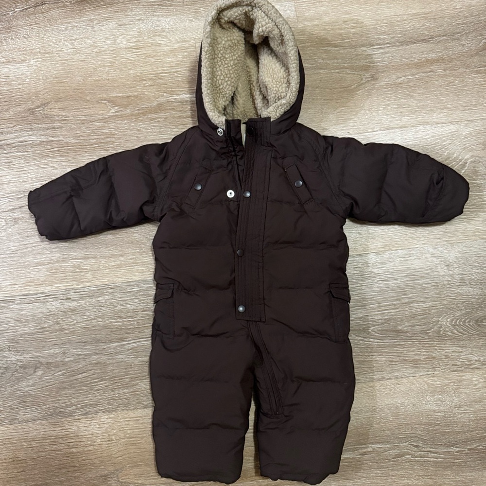 GAP Dark Brown Kids Snowsuit